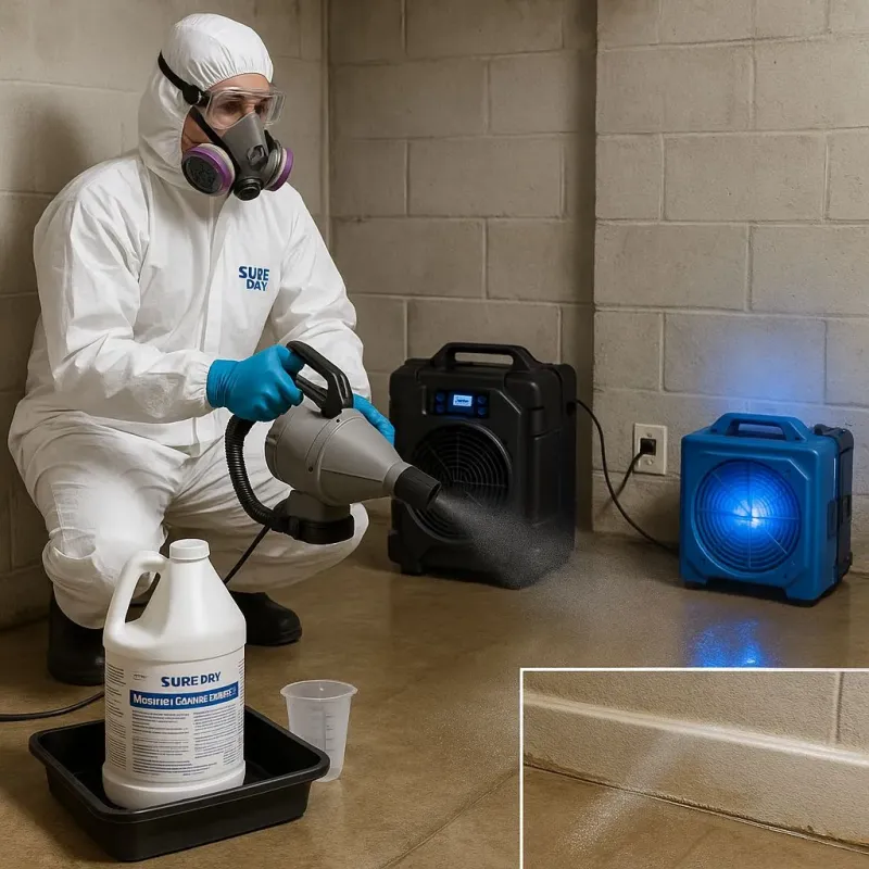 Sanitization and Odor Removal process in Hudson, IL