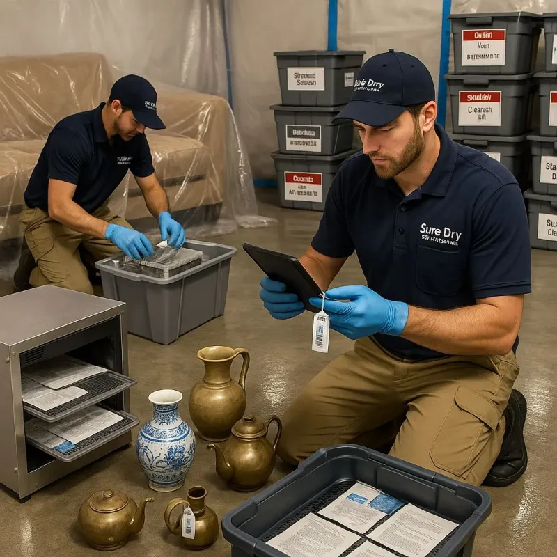 Content Protection and Restoration process in Hudson, IL