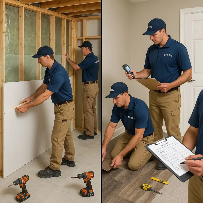 Repairs and Reconstruction process in Hudson, IL