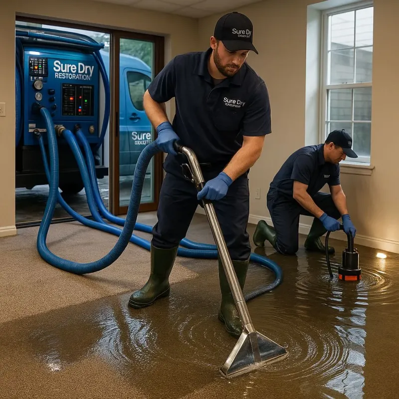 Water Extraction and Removal process in Hudson, IL